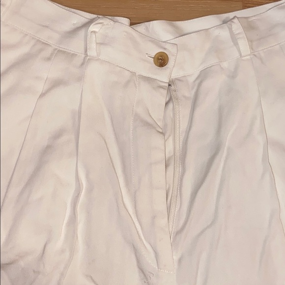 High Waisted White Shorts - Picture 2 of 7